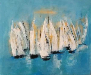 Anne Letouche Régate de voiliers