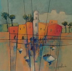 Anne Letouche Village méditerrannée 2