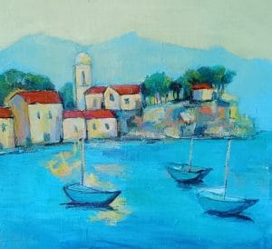 Anne Letouche Village méditerrannée 4