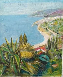 Anne Letouche Vue de Monaco