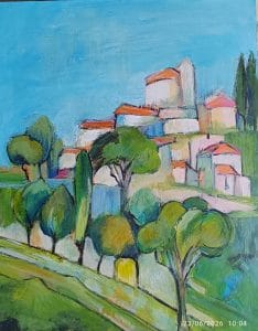 Anne Letouche Village Braque