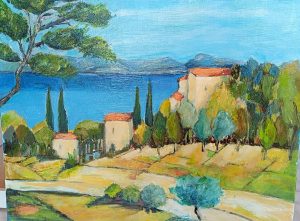 Anne Letouche Village Cézanne