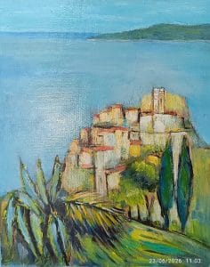 Anne Letouche Village Eze