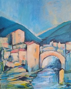 Anne Letouche Village Sospel