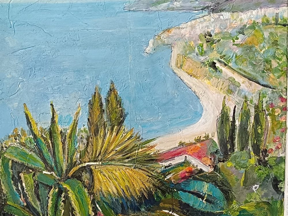 Anne Letouche Vue de Monaco